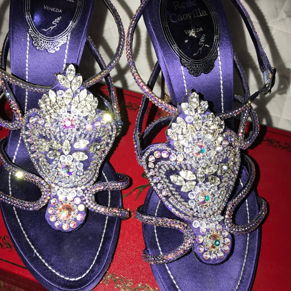 ✨💜✨Rene Caovilla heels✨💜✨
